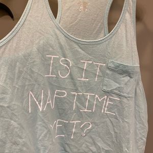 tank top is it nap time yet?